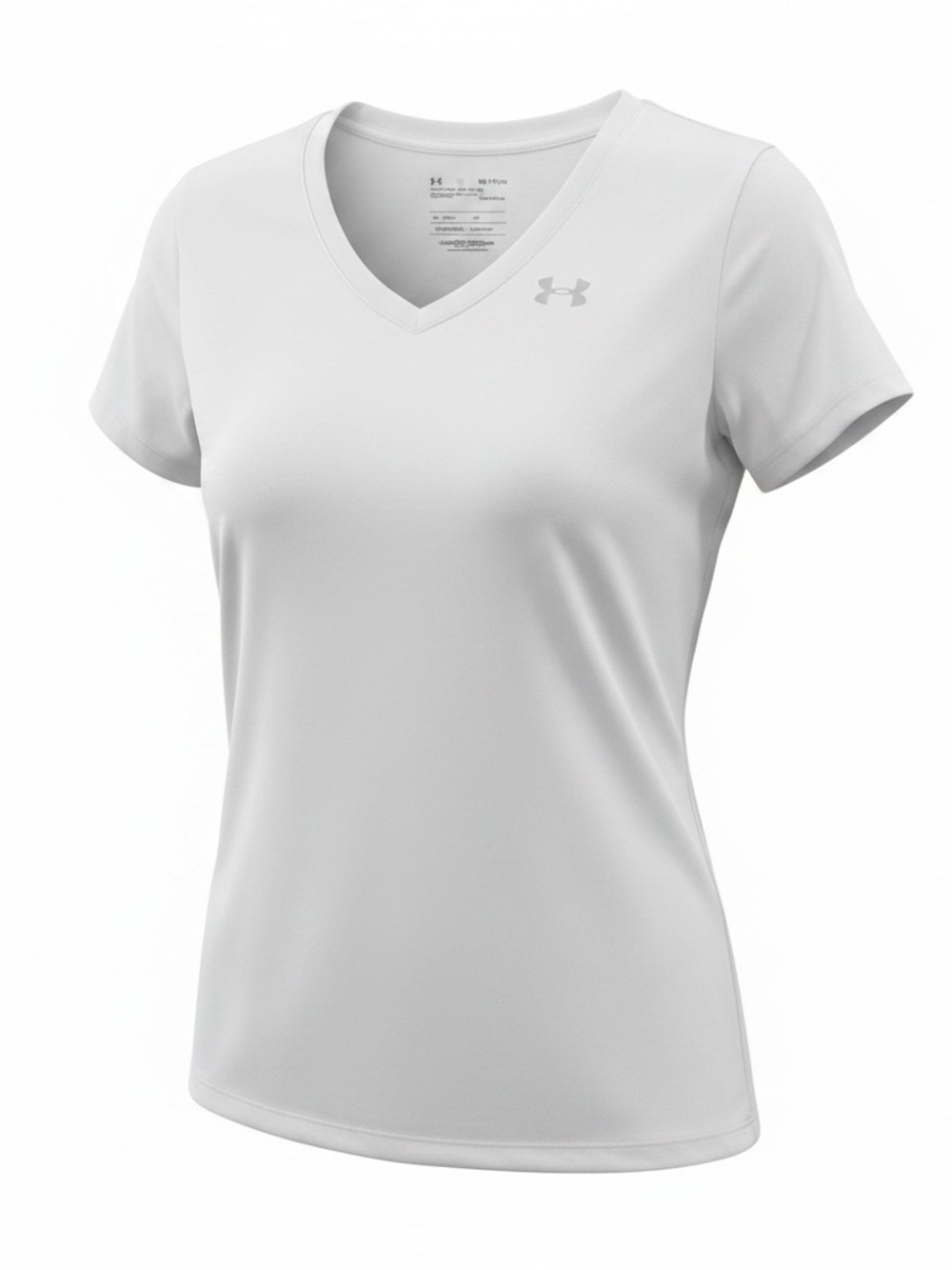 Under Armour Women’s V-Neck Short Sleeve Tee - White